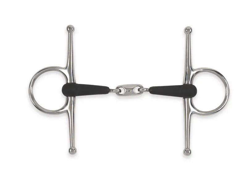 Shires Equikind+ Peanut Link Full Cheek Snaffle Bit